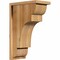 Ekena Millwork New Brighton Rough Sawn Corbel w/Backplate, Western Red Cedar, 8"W x 14"D x 22"H COR08X14X22NEB01RWR - alternate 1